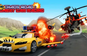 PLay Chaos Road Combat Car Racing now!