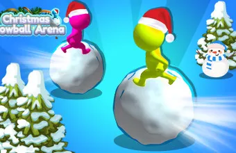 PLay Christmas Snowball Arena now!