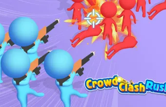 PLay Crowd Clash Rush now!