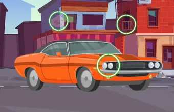 PLay Find the Differences Cars now!