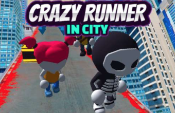 Crazy Runner in City