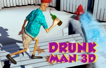 PLay Drunk Man 3D now!