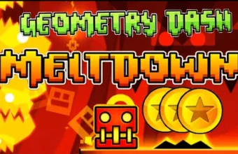 PLay Geometry Dash Meltdown now!