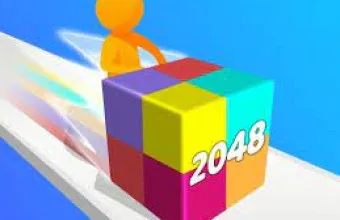 PLay Geometry Stack 2048 Run now!