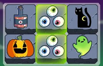 PLay Mahjong Connect Halloween now!
