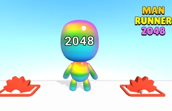 PLay Man Runner 2048 now!