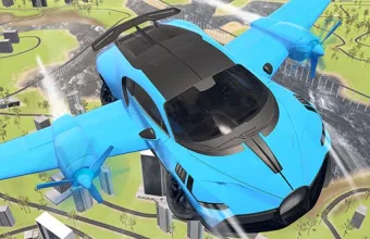 PLay Real Sports Flying Car 3d now!