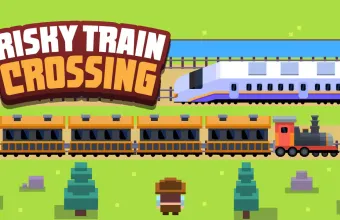 PLay Risky Train Crossing now!