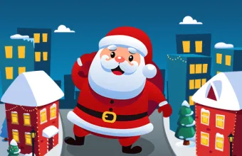 PLay Santa City Run now!