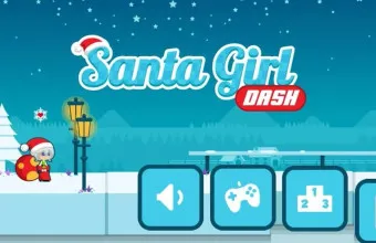 PLay Santa Girl Dash now!