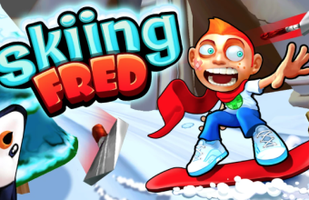 Skiing Fred