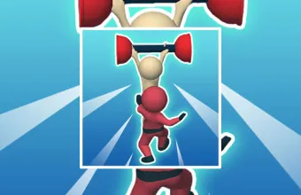 PLay Squidly Escape Fall Guy 3D now!