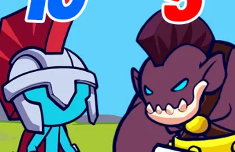 PLay Stick Hero Mighty Tower Wars now!