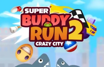 PLay Super Buddy Run 2 Crazy City now!