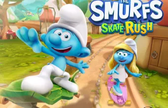 PLay The Smurfs Skate Rush now!