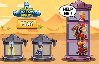 PLay Hero Tower War now!