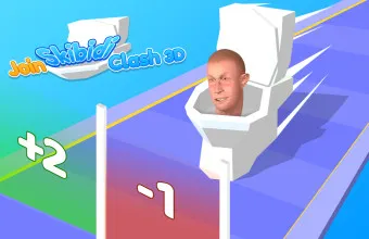 PLay Join Skibidi Clash 3D now!