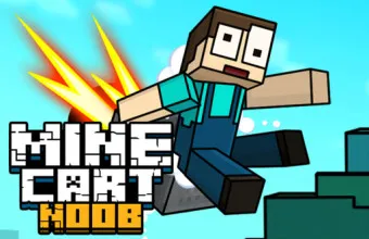 PLay Mine Cart Noob now!