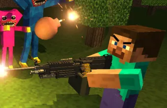 PLay Mine Shooter: Huggy's Attack! now!