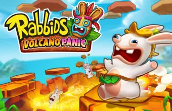PLay Rabbids Volcano Panic now!