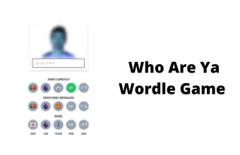 PLay Who Are Ya now!